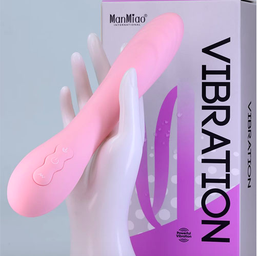 Heated Vibrator ManMiao máy rung cầm tay tỏa nhiệt sưởi ấm 10 chế độ rung
